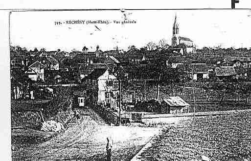 Ville de RECHESY Carte postale ancienne